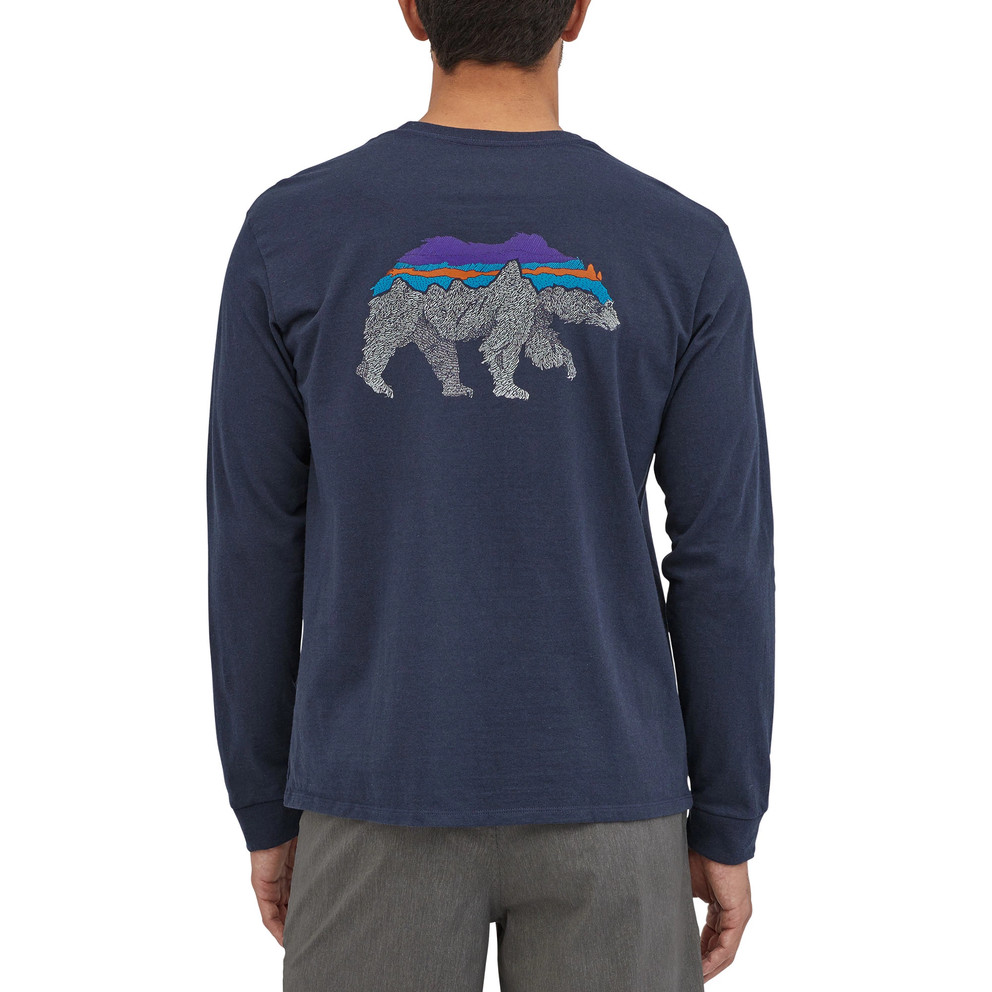 Patagonia Men's Long-Sleeved Back For Good Responsibili-TeeĀ® Shirt - Image 5