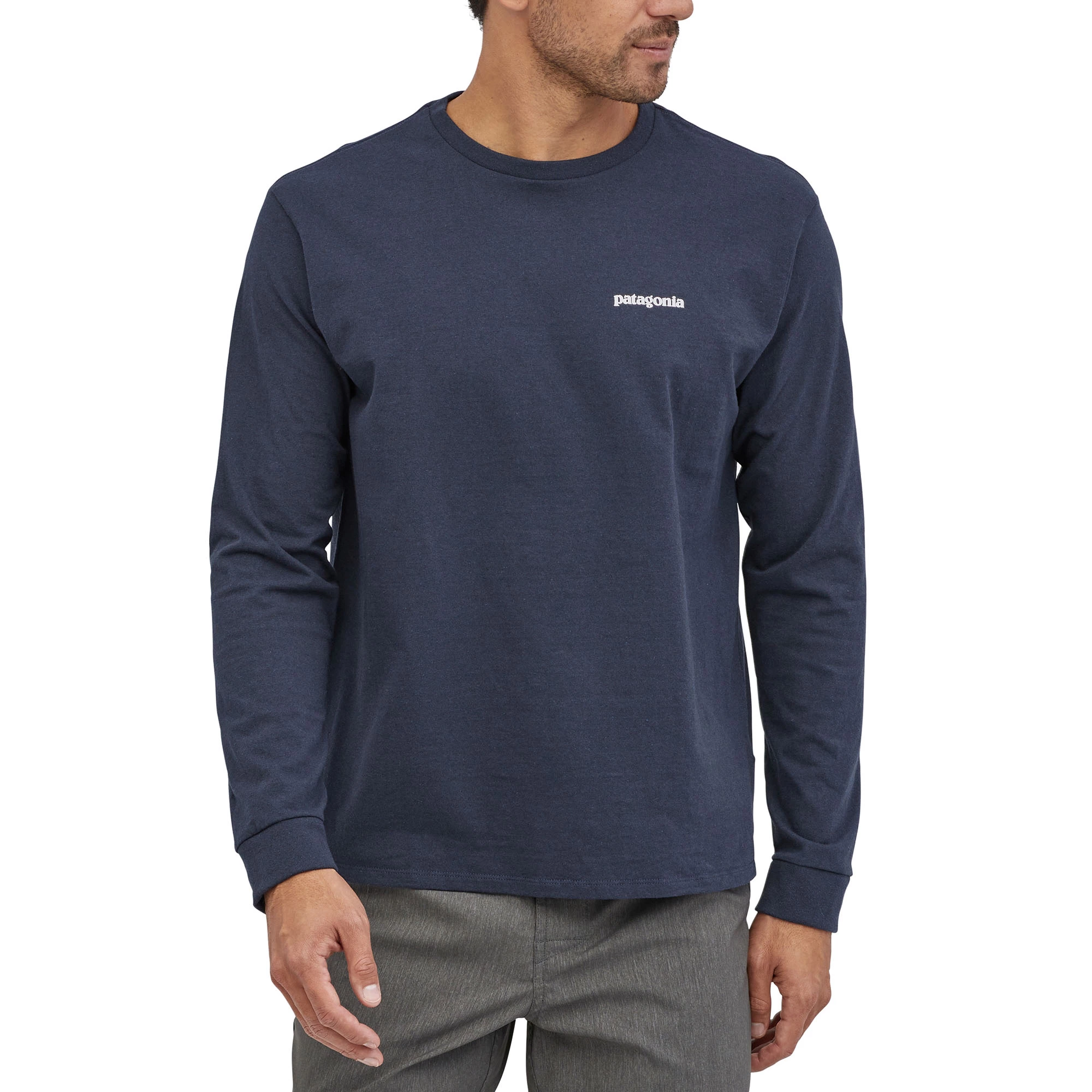 Patagonia Men's Long-Sleeved Back For Good Responsibili-TeeĀ® Shirt - Image 6