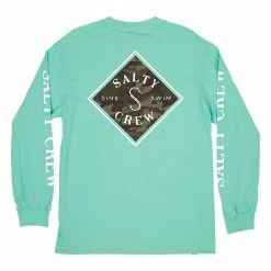 Salty Crew Mens Tipped Decoy Long Sleeve Standard T Shirt