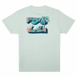 Billabong Mens Crayon Wave Washed Short Sleeve T Shirt