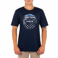 Hurley Men's Everyday Washed Independence Short Sleeve T Shirt