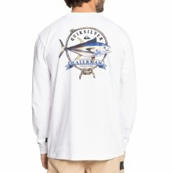 Quiksilver Mens Stay Tuna Long Sleeve T Shirt