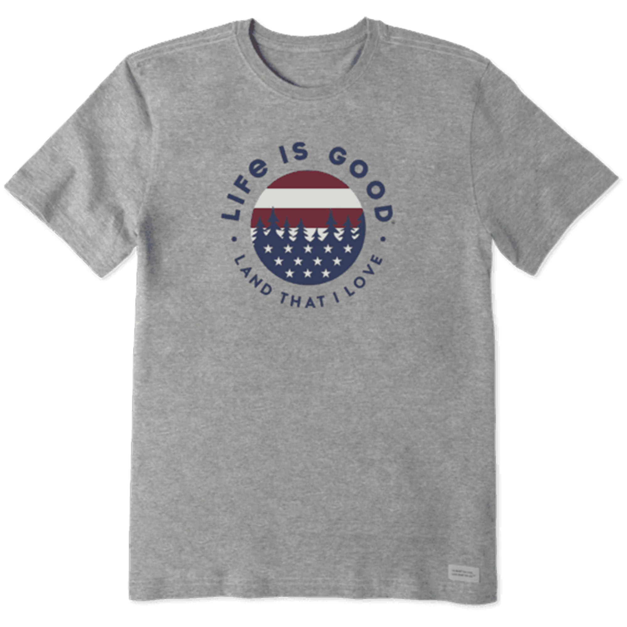 Life Is Good Men's Land That I Love Retro Crusher T Shirt