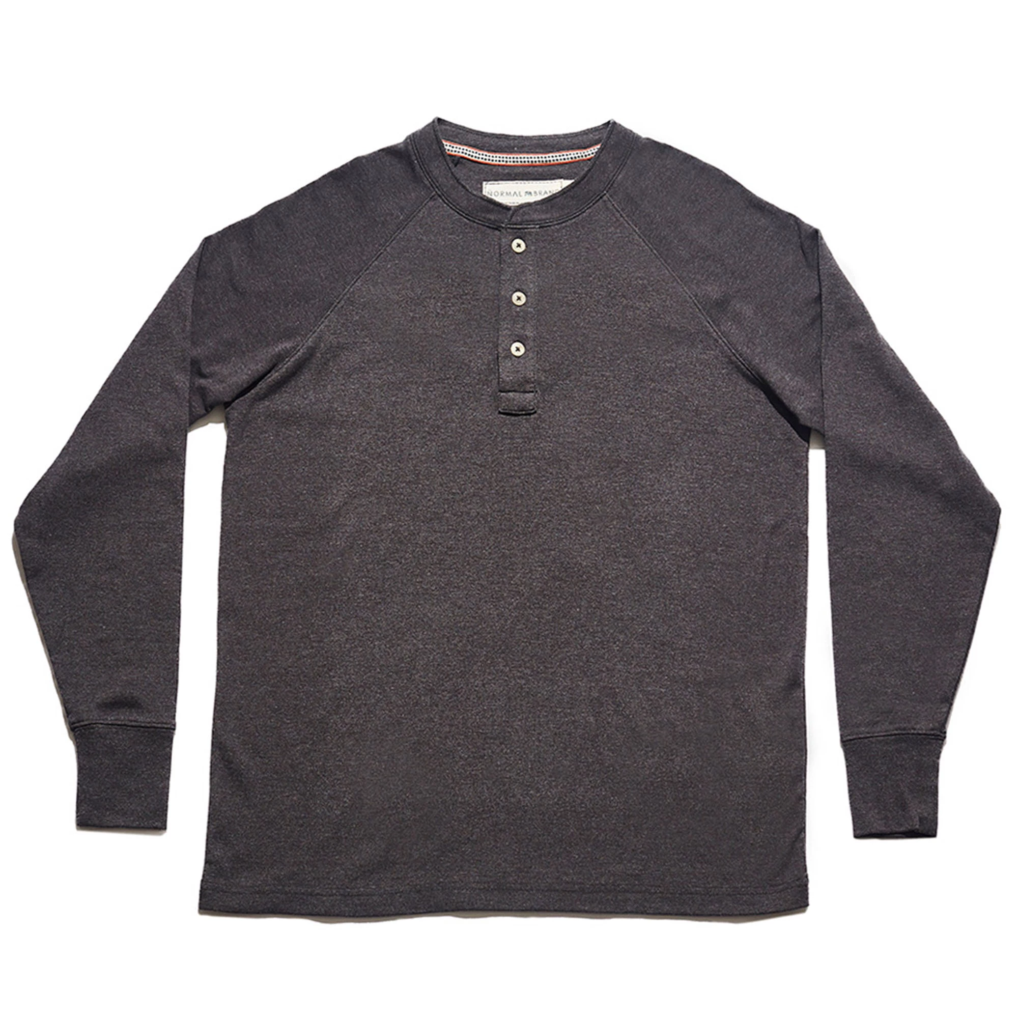 The Normal Brand Men's Long Sleeve Puremeso Henley